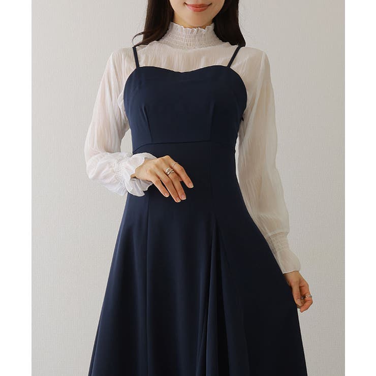 バック シャーリング キャミソール | レースレディース  | 詳細画像8 