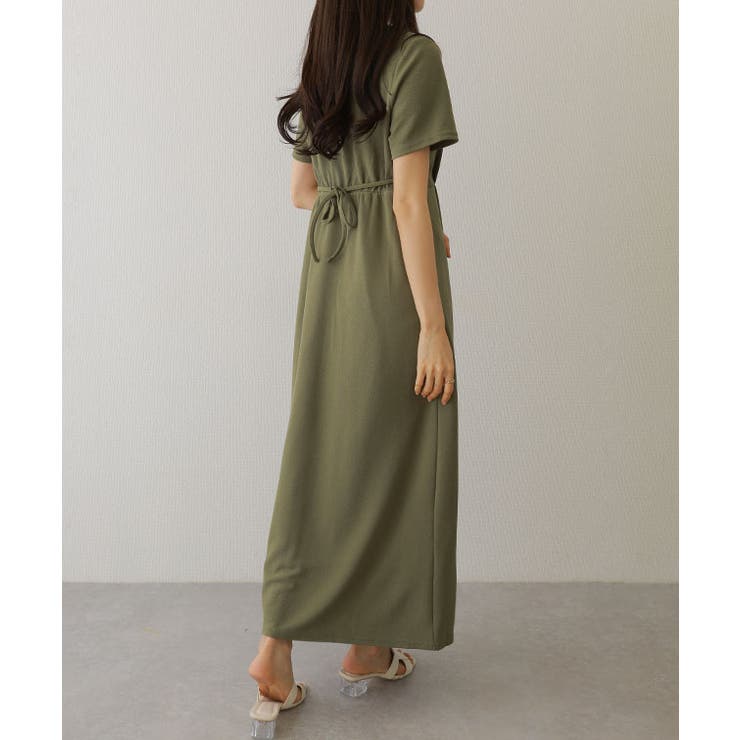 ソリッドカラー ウエスト ギャザー | レースレディース  | 詳細画像12 