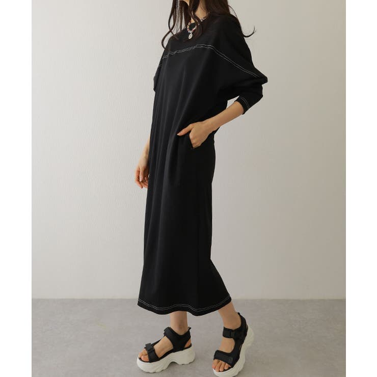 ソリッドカラー バック スリット | レースレディース  | 詳細画像4 