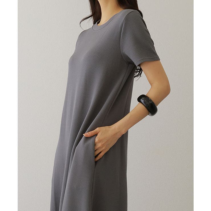 ソリッドカラー Aライン 半袖 | レースレディース  | 詳細画像9 