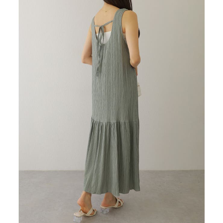 Uネック ノースリーブ ティアード | レースレディース  | 詳細画像13