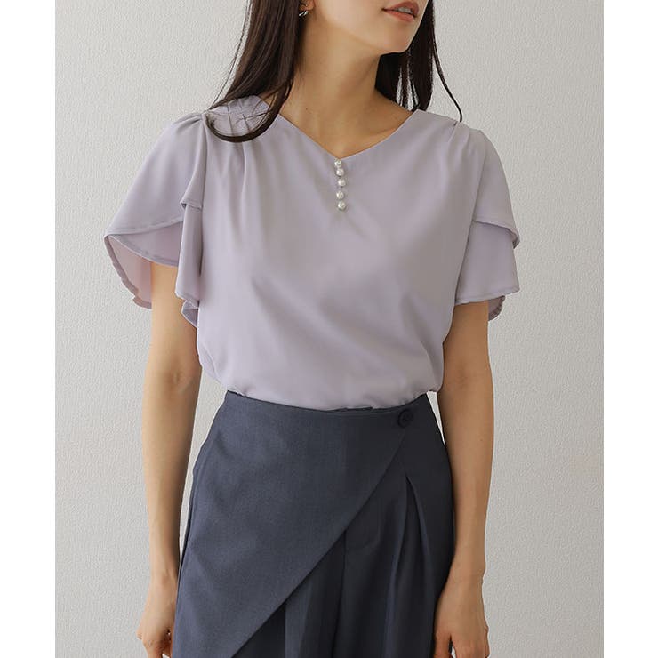 パール ライン フリル袖 | レースレディース  | 詳細画像12 