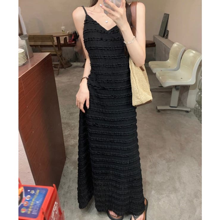 フリル ボーダー キャミソール | レースレディース  | 詳細画像5 