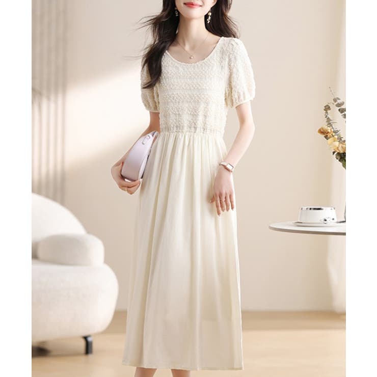 異素材 テクスチャー 切り替え | レースレディース  | 詳細画像11 