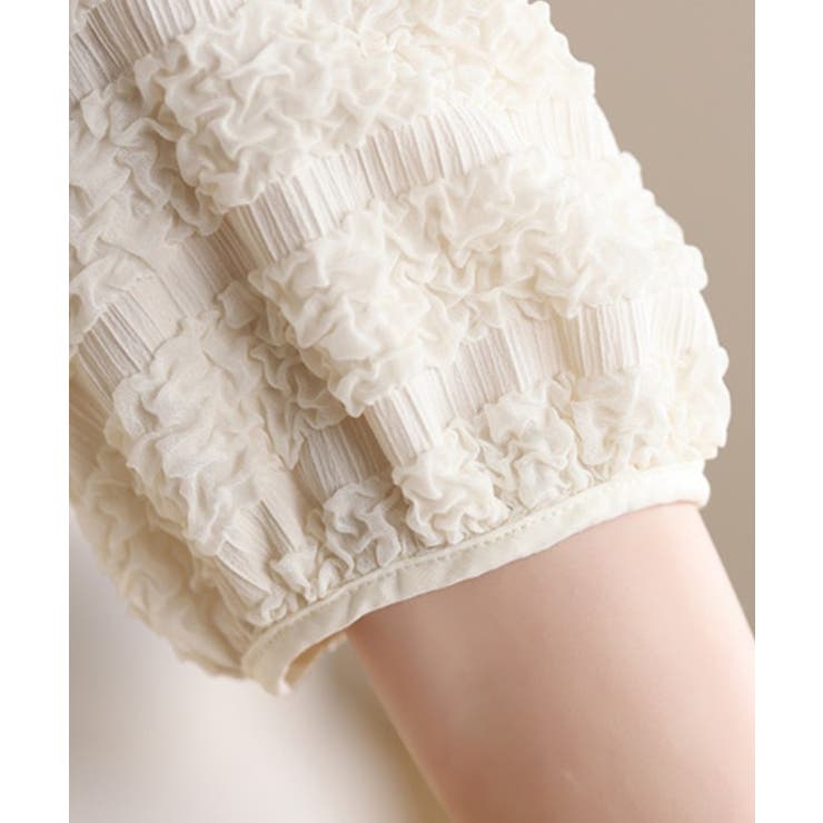 異素材 テクスチャー 切り替え | レースレディース  | 詳細画像15 