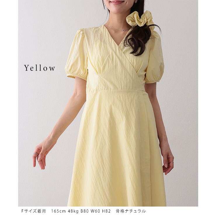 Vネック カシュクール タック | レースレディース  | 詳細画像8 