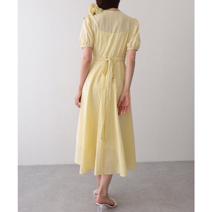 Vネック カシュクール タック | レースレディース  | 詳細画像9 