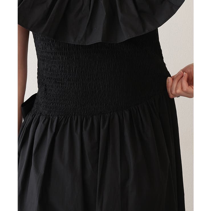 フリル ウエストリボン オフショル | レースレディース  | 詳細画像14 