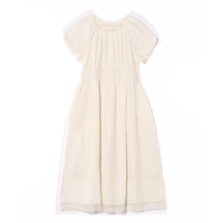 クルーネック ギャザー パフスリーブ | レースレディース  | 詳細画像8 