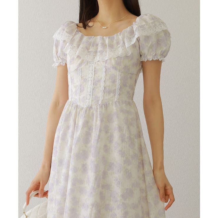 シアー フリル カラー | レースレディース  | 詳細画像5 