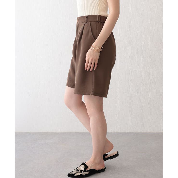 タック入り ハイウエスト セミフレア | レースレディース  | 詳細画像11 