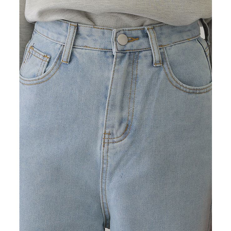 ウォッシュ加工 レースアップ ハイウエスト | レースレディース  | 詳細画像10 