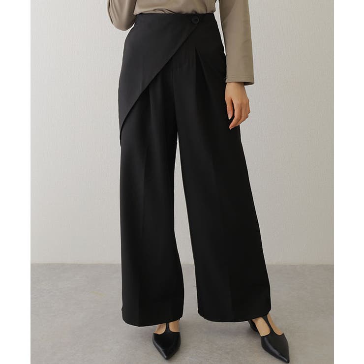 ラップデザイン タック入り ハイウエスト | レースレディース  | 詳細画像4