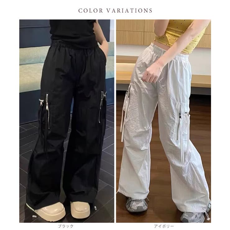 ファスナー ストラップ付き タック | レースレディース  | 詳細画像2