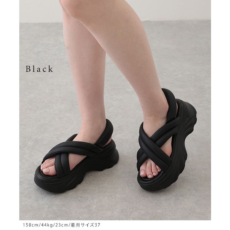 クロス ストラップ 厚底 | レースレディース  | 詳細画像3 