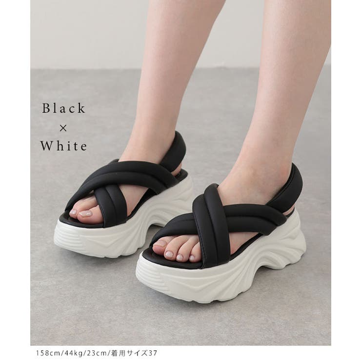 クロス ストラップ 厚底 | レースレディース  | 詳細画像5 