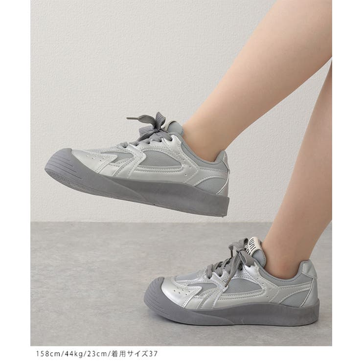 厚底 ソール レースアップ | レースレディース  | 詳細画像5 