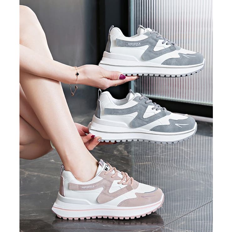 配色 ライン レースアップ | レースレディース  | 詳細画像13 