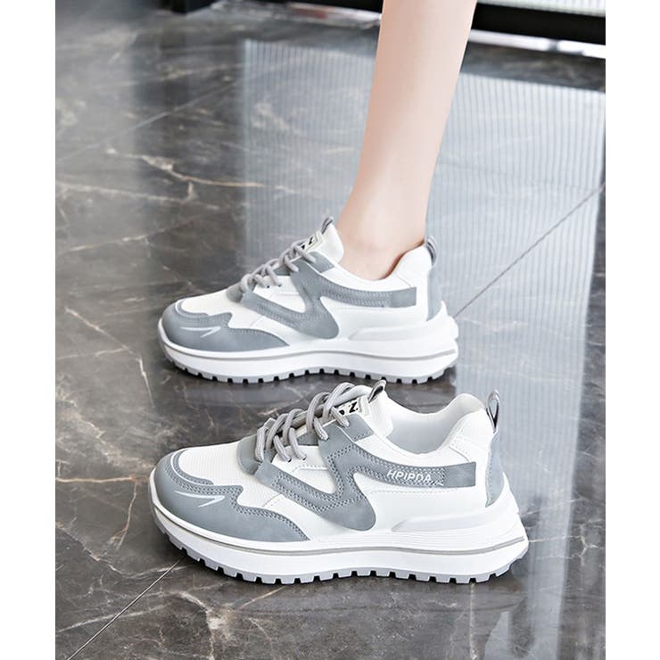 配色 ライン レースアップ | レースレディース  | 詳細画像5 