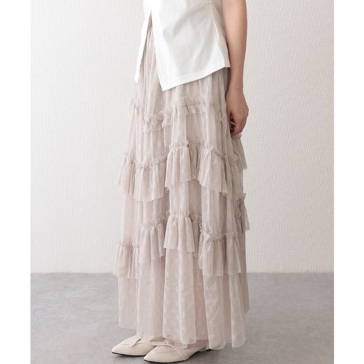 総レース ティアード フリル | レースレディース  | 詳細画像14 