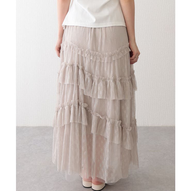 総レース ティアード フリル | レースレディース  | 詳細画像15 