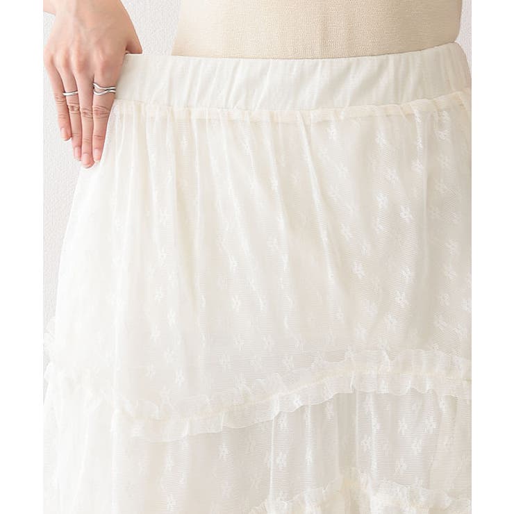 総レース ティアード フリル | レースレディース  | 詳細画像17 