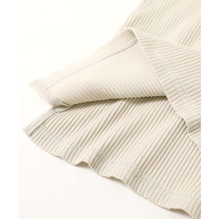 フレンチスリーブ リブ半袖Tシャツ 子供服 キッズ 女の子 Tシャツ トップス | devirock | 詳細画像12 