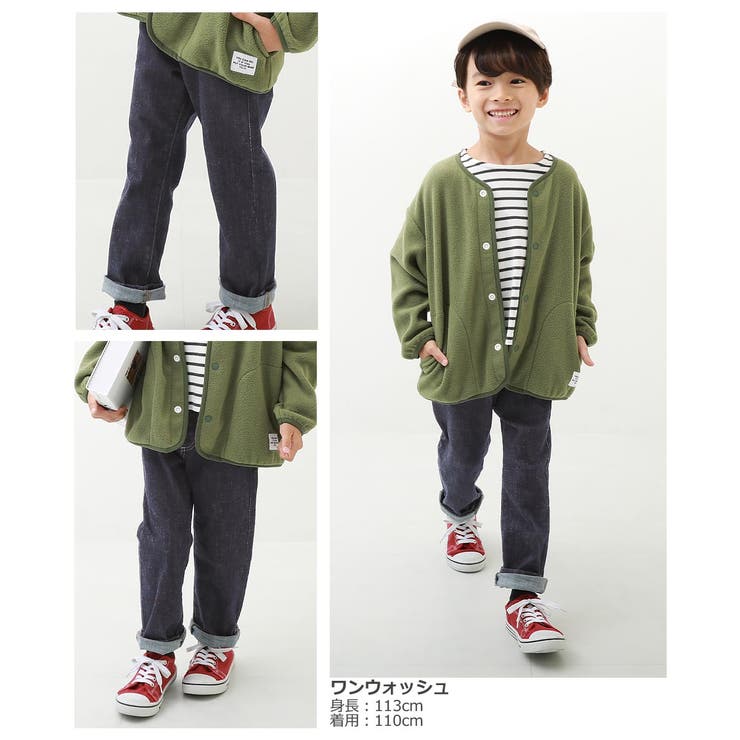 楽デニム ストレートパンツ 子供服[品番:VR000009130 楽デニム ストレートパンツ 子供服[品番:VR000009130