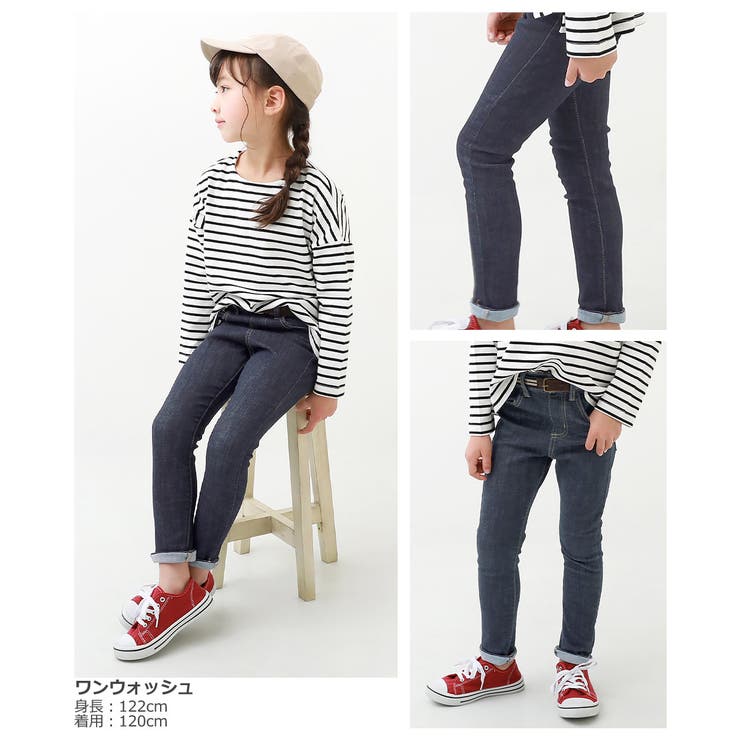 楽デニム スキニーパンツ 子供服 | devirock | 詳細画像9 