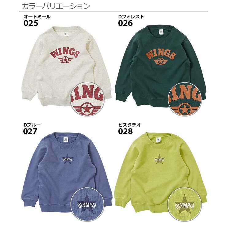 綿100％ デビラボ プリント裏毛トレーナー② | devirock | 詳細画像3 