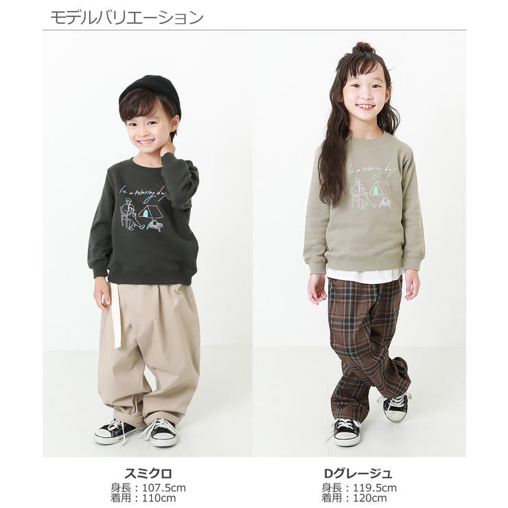 namiiii コラボ裏毛スウェットトレーナー 子供服 | devirock | 詳細画像8 