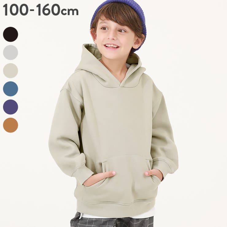 裏起毛 ビッグシルエット プルパーカー[品番：VR000009585]｜devirock