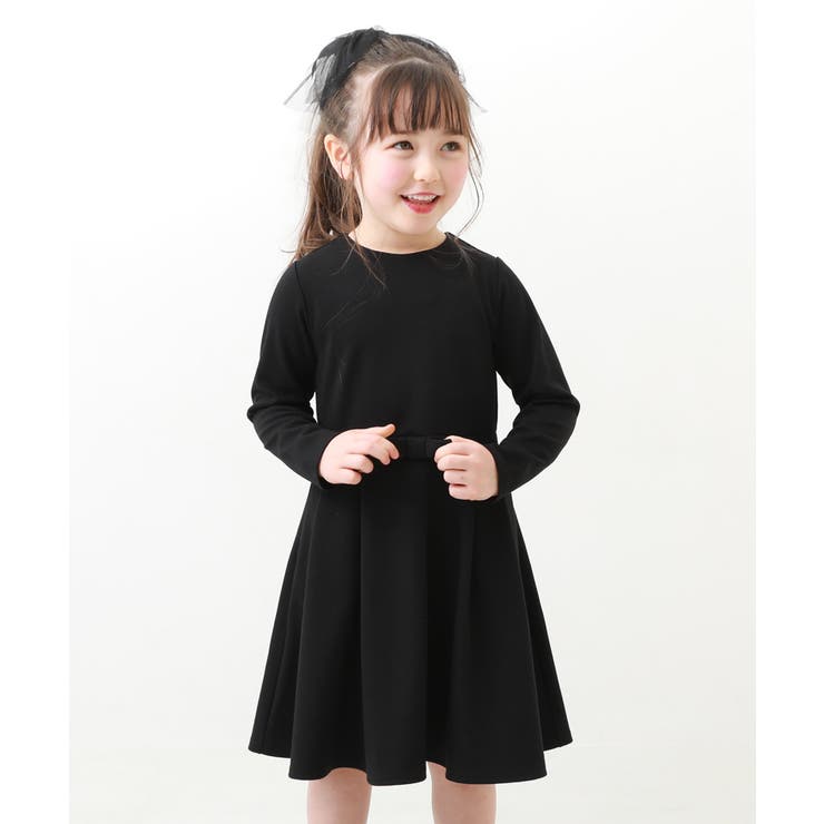 フォーマル ウエストリボン ワンピース[品番：VR000009624]｜devirock