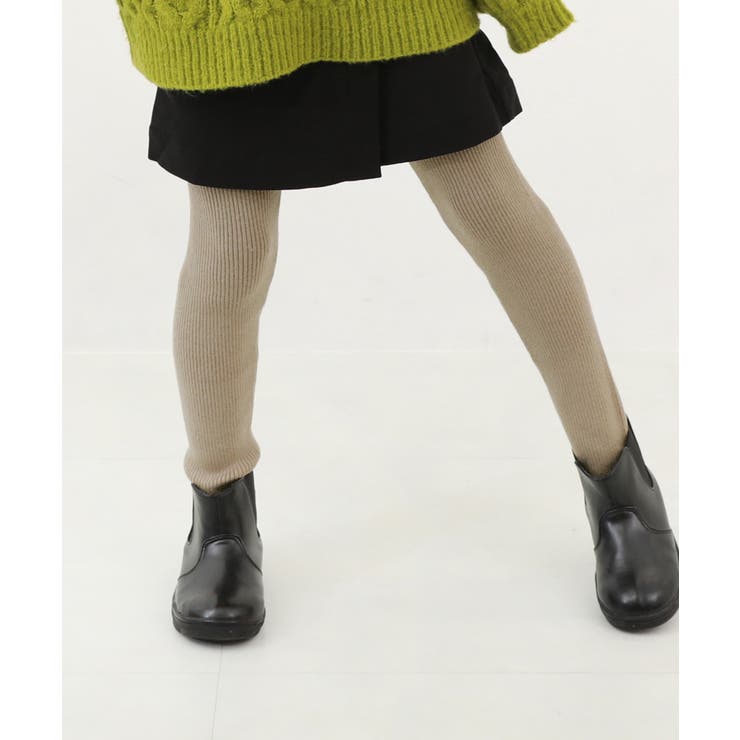 Dグレージュ | 洗える チクチクしない素肌ニット リブニット | devirock