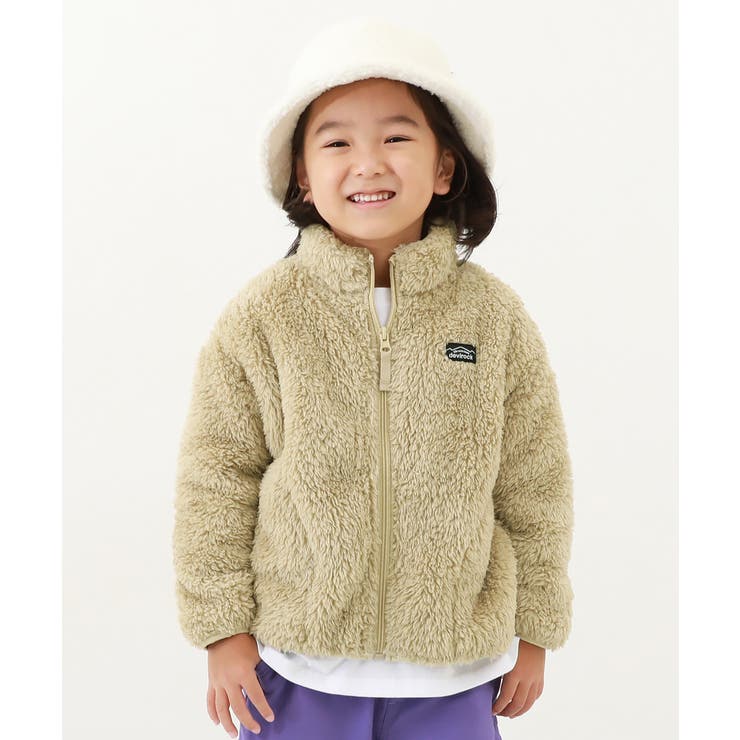 フリース フルジップジャケット 子供服