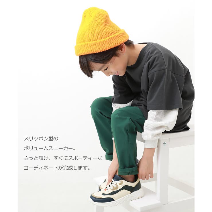 撥水 ボリュームスニーカー 子供服 | devirock | 詳細画像3 