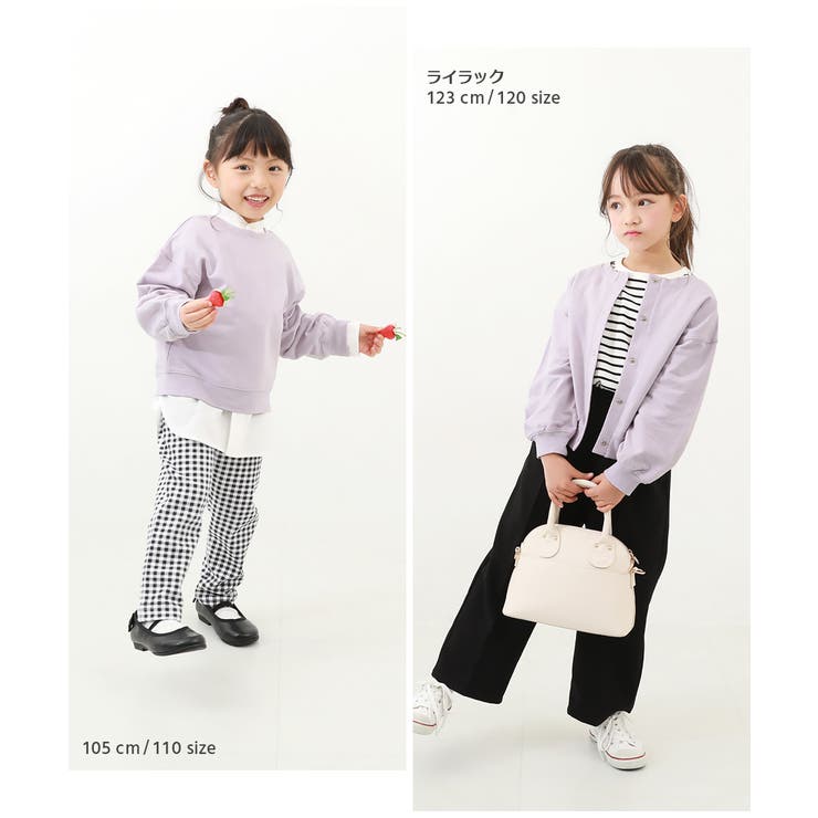 綿100%ミニ裏毛 2WAY カラーカーディガン | devirock | 詳細画像10 