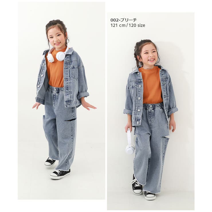 カットアウトデニムパンツ Sサイズ ハイウエスト カットアウトデニム（デニムパンツ）｜devirock