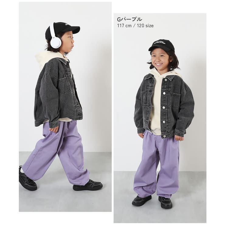 ストレッチツイル ルーズタックパンツ 子供服 | devirock | 詳細画像7 