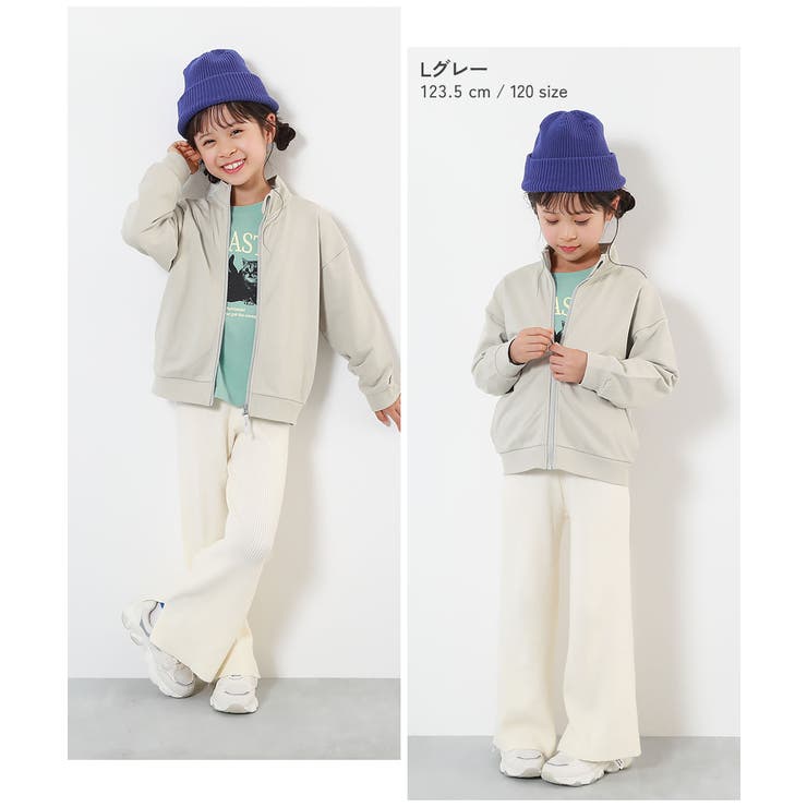 綿100% ミニ裏毛 スタンドカラー | devirock | 詳細画像7 