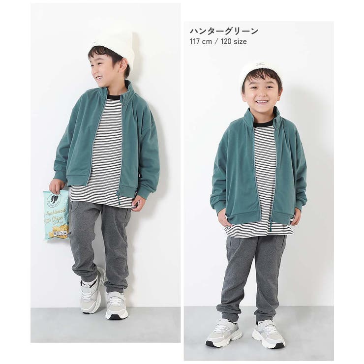 綿100% ミニ裏毛 スタンドカラー | devirock | 詳細画像9 