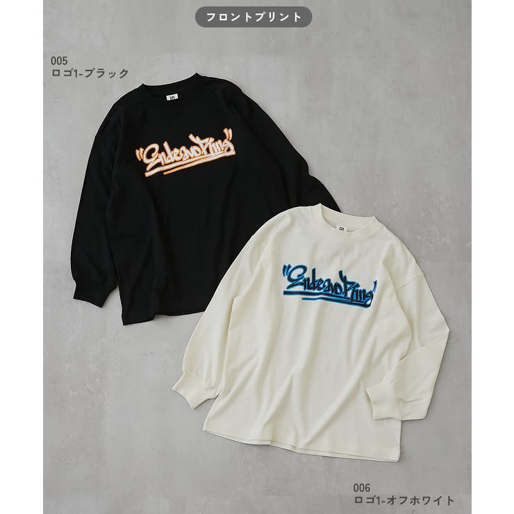 スーパーBIGシルエット 長袖Tシャツ 綿100% | devirock | 詳細画像3 