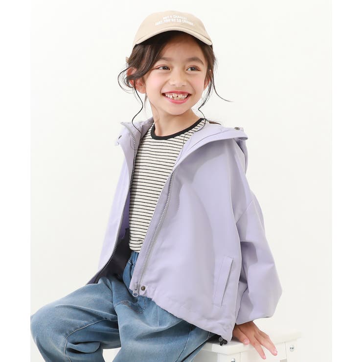 バルーンシルエット マウンテンパーカー 子供服[品番