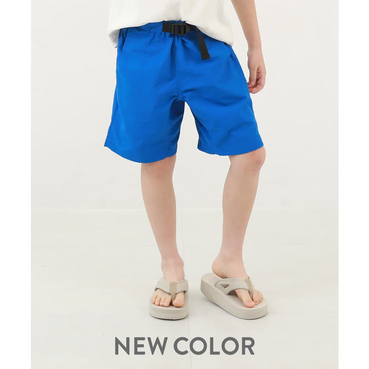 水はじく ナイロンハーフパンツ 子供服[品番：VR000009727