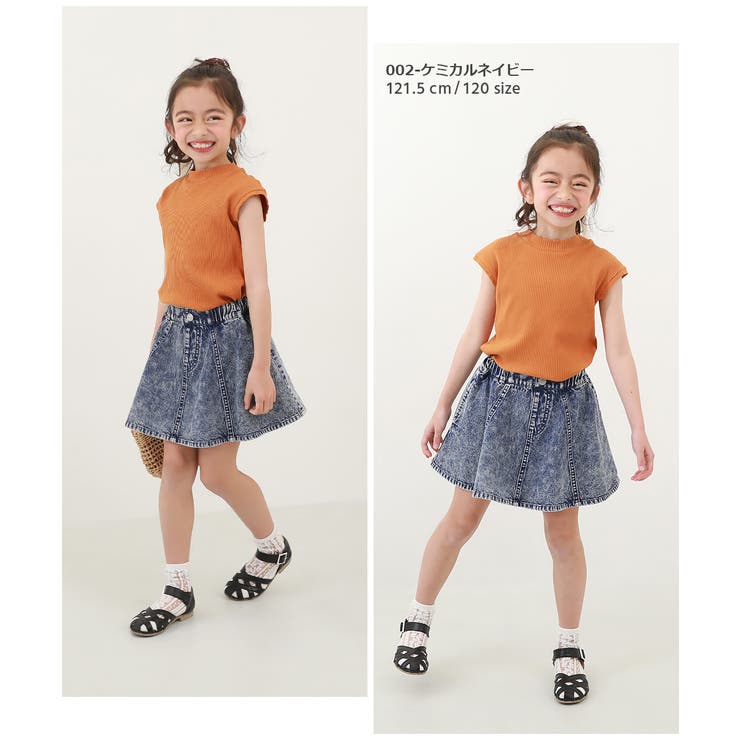 1分丈 デニムスカッツ 子供服 | devirock | 詳細画像6