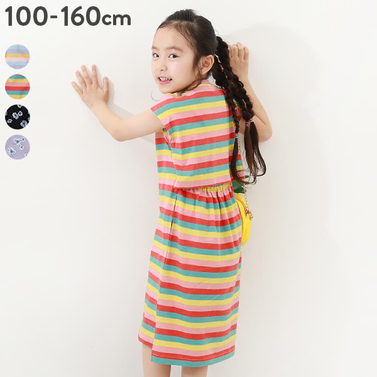 ꜱᴀᴛꜱᴜᴋɪ☆子供服出品中様 ストライプ柄 シャツ トップス 柄 キッズ 子供服 ジュニア・(80
