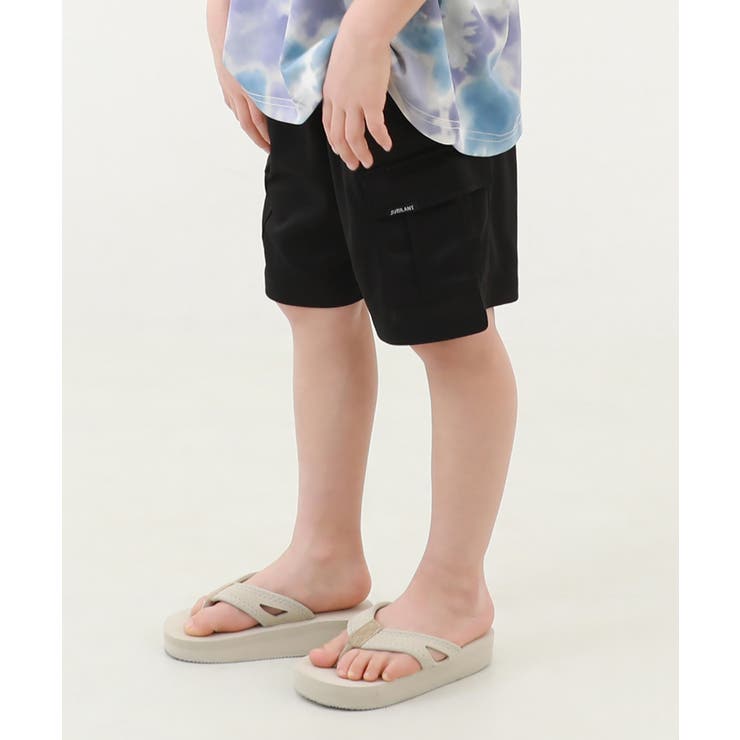 サラっとストレッチ メッシュ カーゴハーフパンツ[品番