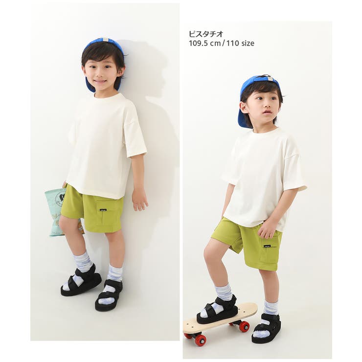 サラっとストレッチ メッシュ カーゴハーフパンツ | devirock | 詳細画像9 