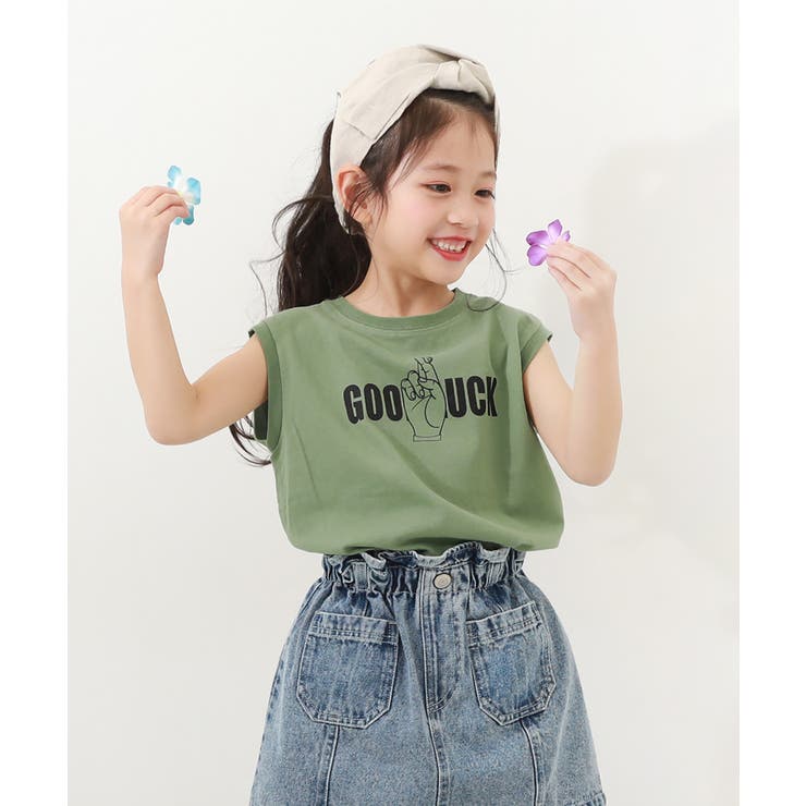 デビラボ BIGシルエット プリントタンクトップ[品番