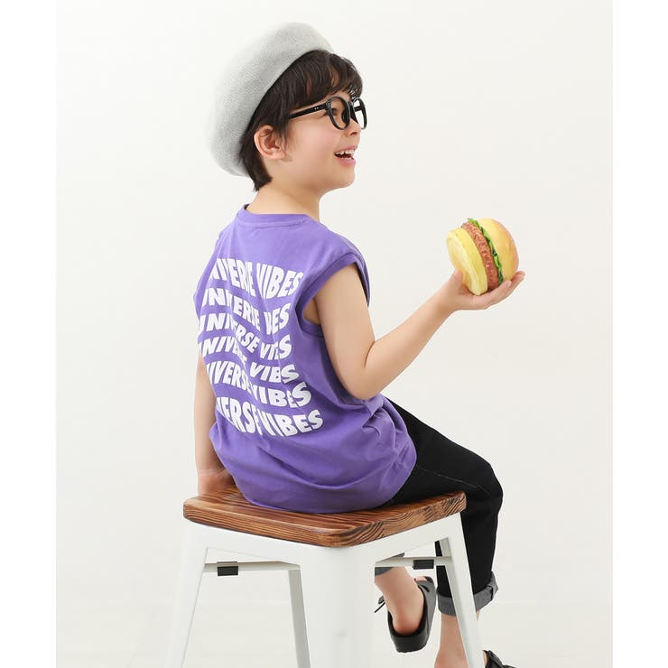 デビラボ BIGシルエット プリントタンクトップ[品番